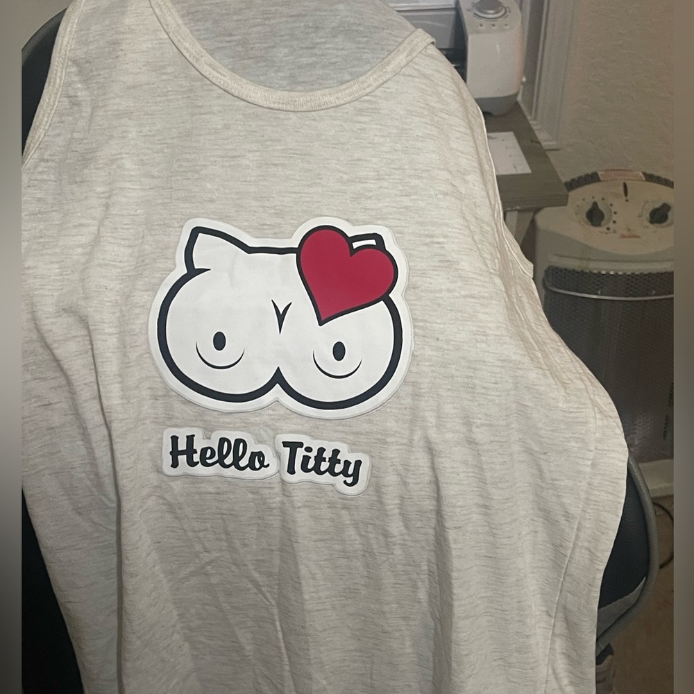 Cream tank top